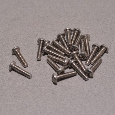 20 pack 4/40 x 1/2" Phillips screws