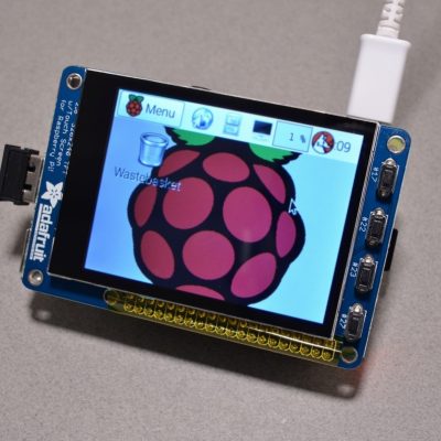 Adafruit Raspberry pi touchscreen