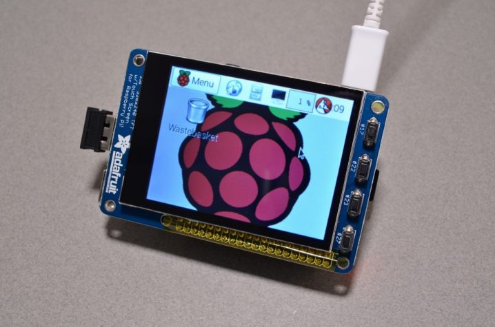 Adafruit Raspberry pi touchscreen