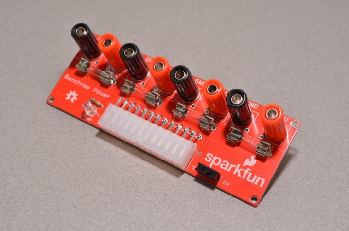 SparkFun Benchtop power breakout for ATX power supply