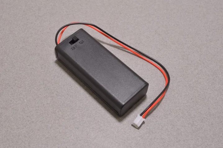 BBC micro:bit battery case with switch