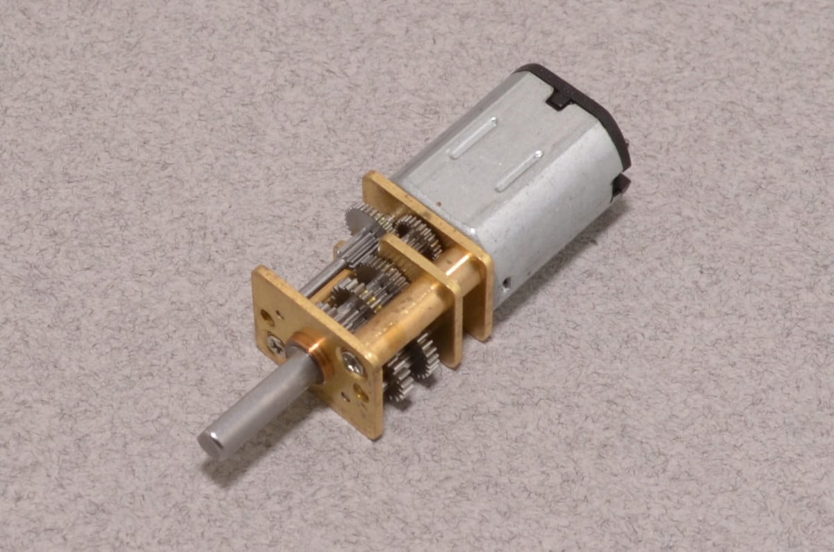 DC6V 14MM N20 Micro Gear Box Motor Dustproof High Torque For Robot DIY 300 RPM 