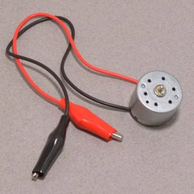 dc-motor-with-alligator-clips